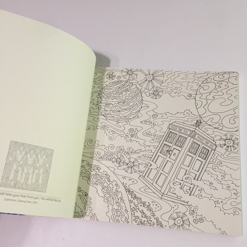 🆕 Doctor Who Coloring Book - Picture 4 of 10